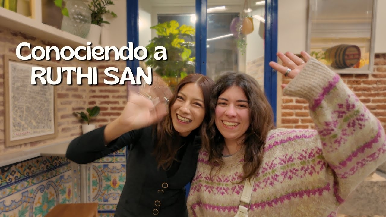 Conociendo a Ruthi San en Madrid | Vlog del viaje y evento meet & greet 🌿
