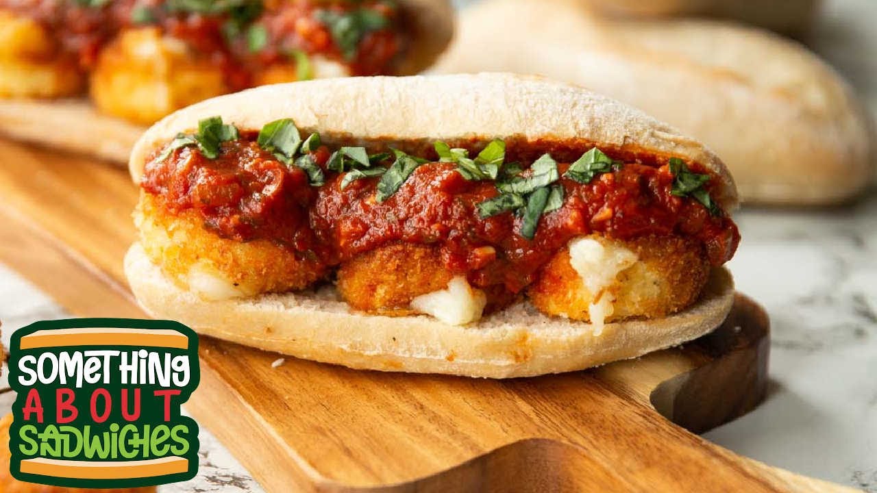 Fried Goat's Cheese Sandwich