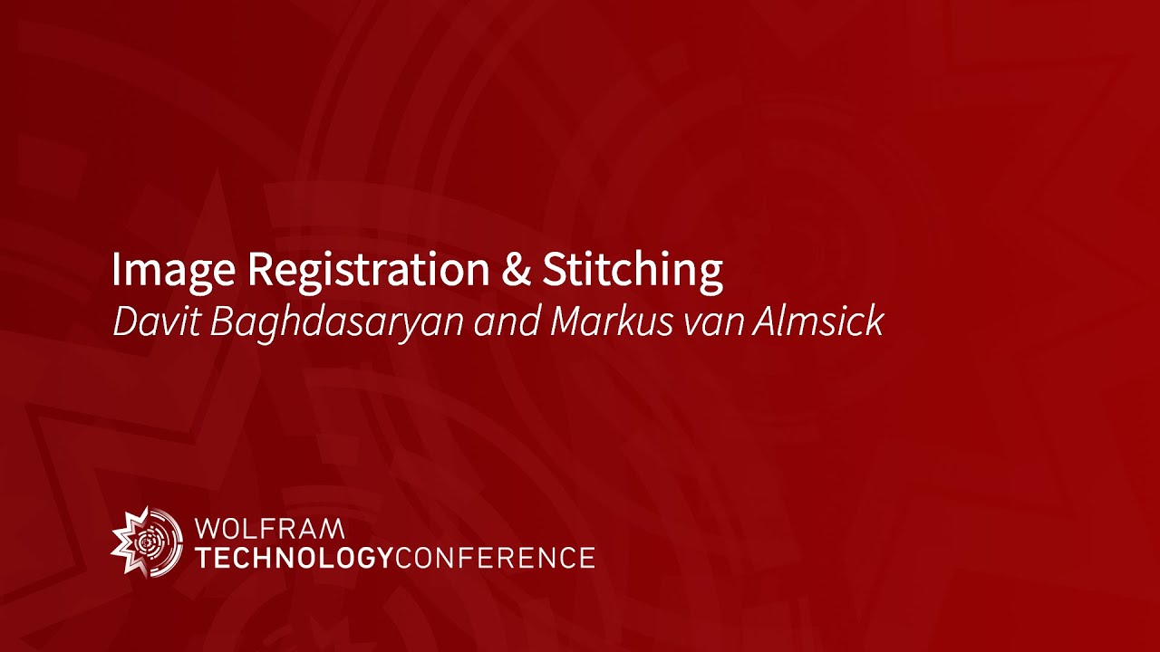 Image Registration & Stitching