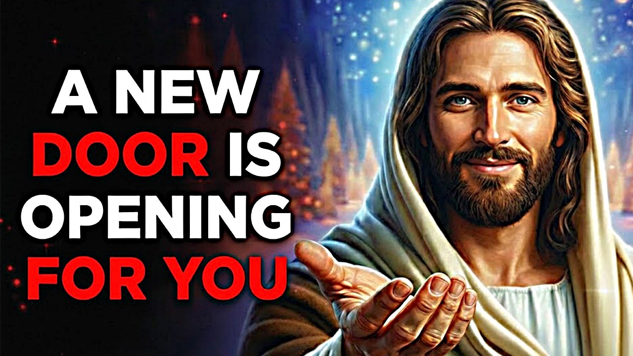 JESUS SAYS A NEW DOOR WILL BE OPENED SOON - DON'T IGNORE | Powerful Miracle Prayer For Blessings