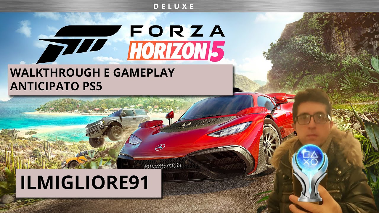 FORZA HORIZON 5 PREMIUM EDITION PS5 - [WALKTHROUGH GAMEPLAY ITA] PARTE 1