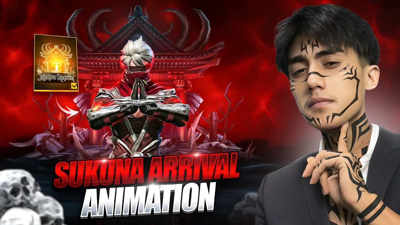 New Sukuna Arrival Animation Opening 😈🔥Zerox FF