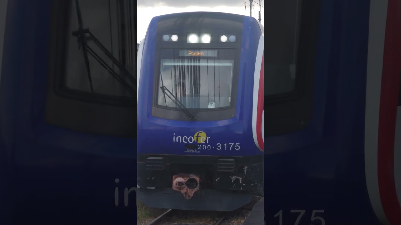Tren INCOFER en San Jos&eacute; Costa Rica