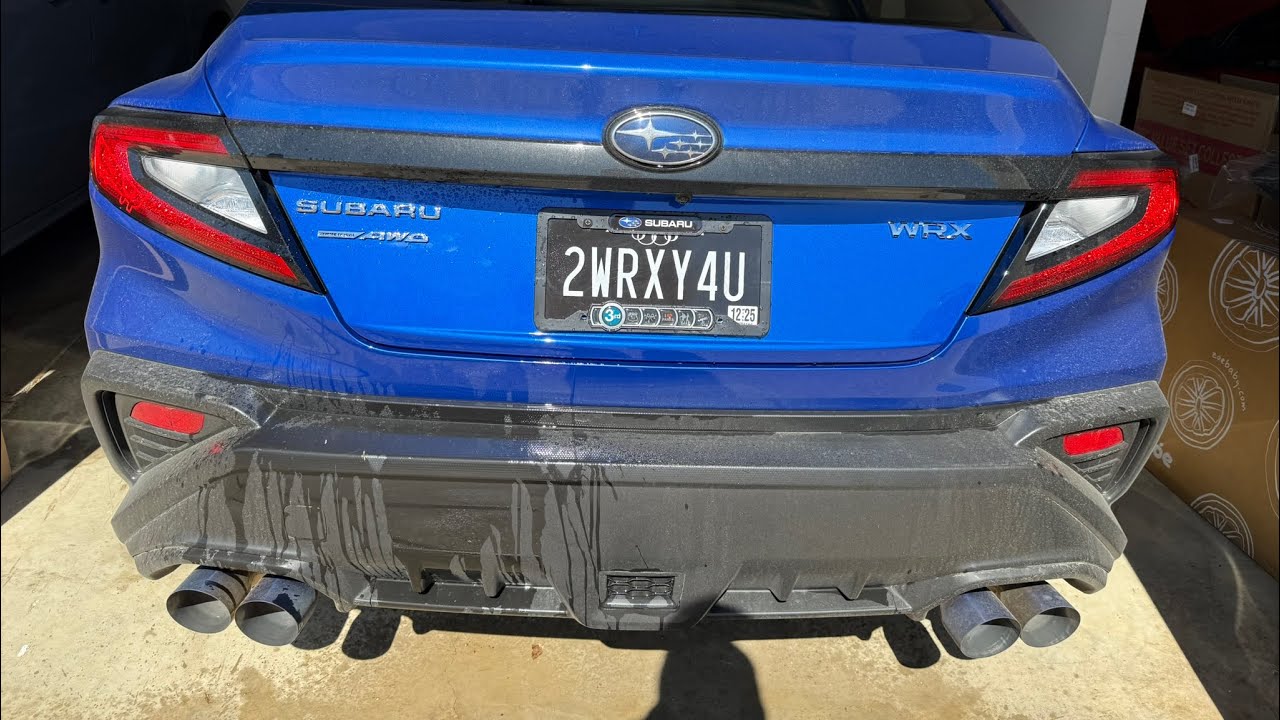 VB WRX Nameless Performance plus Vibrant Performance equals perfection!