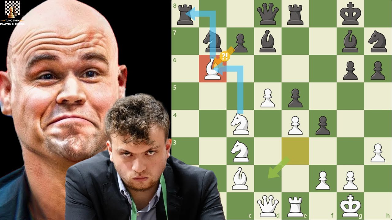 Hảo Hans Niemann Hùng Hổ Thí Tượng, Không Ngờ Magnus Carlsen Thí Lại Quân Xe || Titled Tuesday