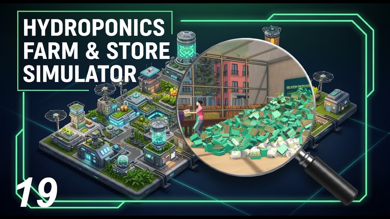 🌳  Hydroponics Farm & Store Simulator #19