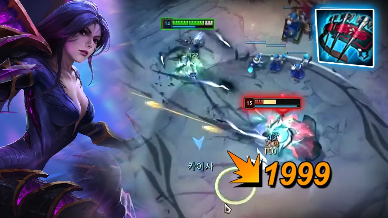 Rank 1 Kai'sa : His Mechanic is so DAM AGGRESSIVE - Engsub