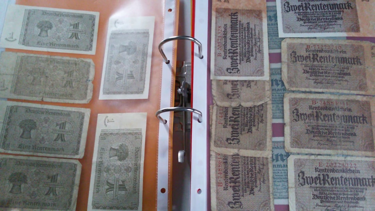 Deutschland 6: 1924-45 / Rentenmark & Reichsmark