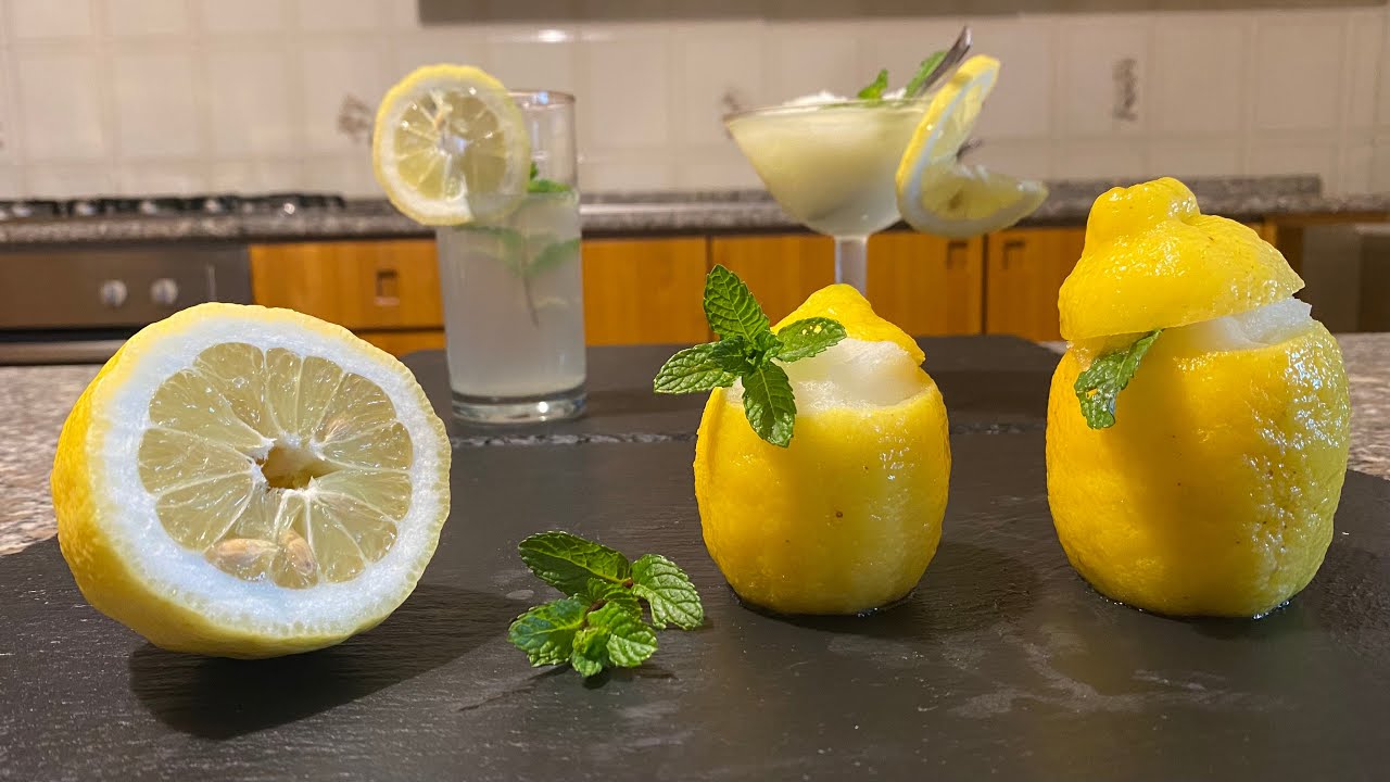 Come utilizzare il succo di limone - Come utilizzare il limone senza buccia - Sorbetto e Limonata