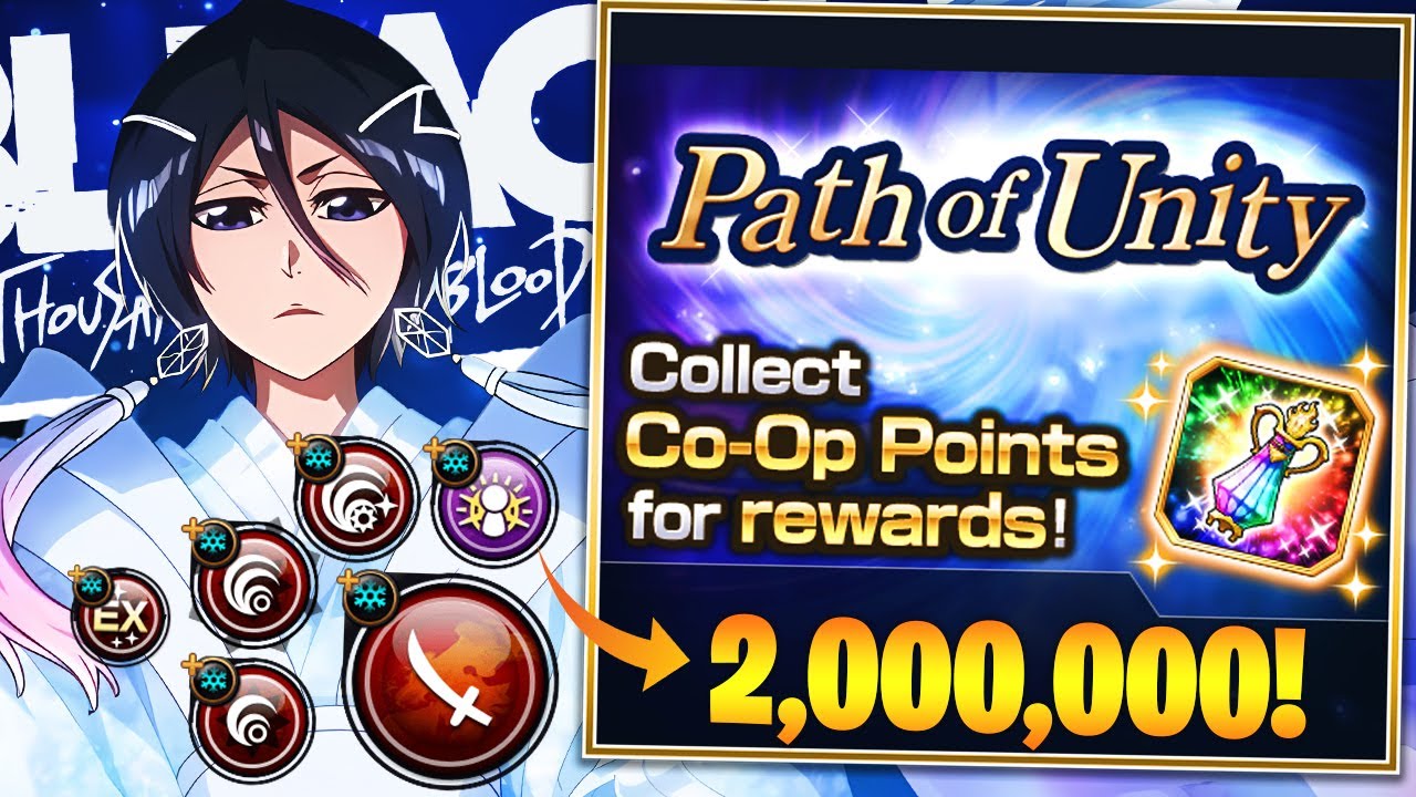 NEW CO-OP EVENT! BEST WAY TO PLAY THE NEW PATH OF UNITY EVENT! Bleach: Brave Souls!