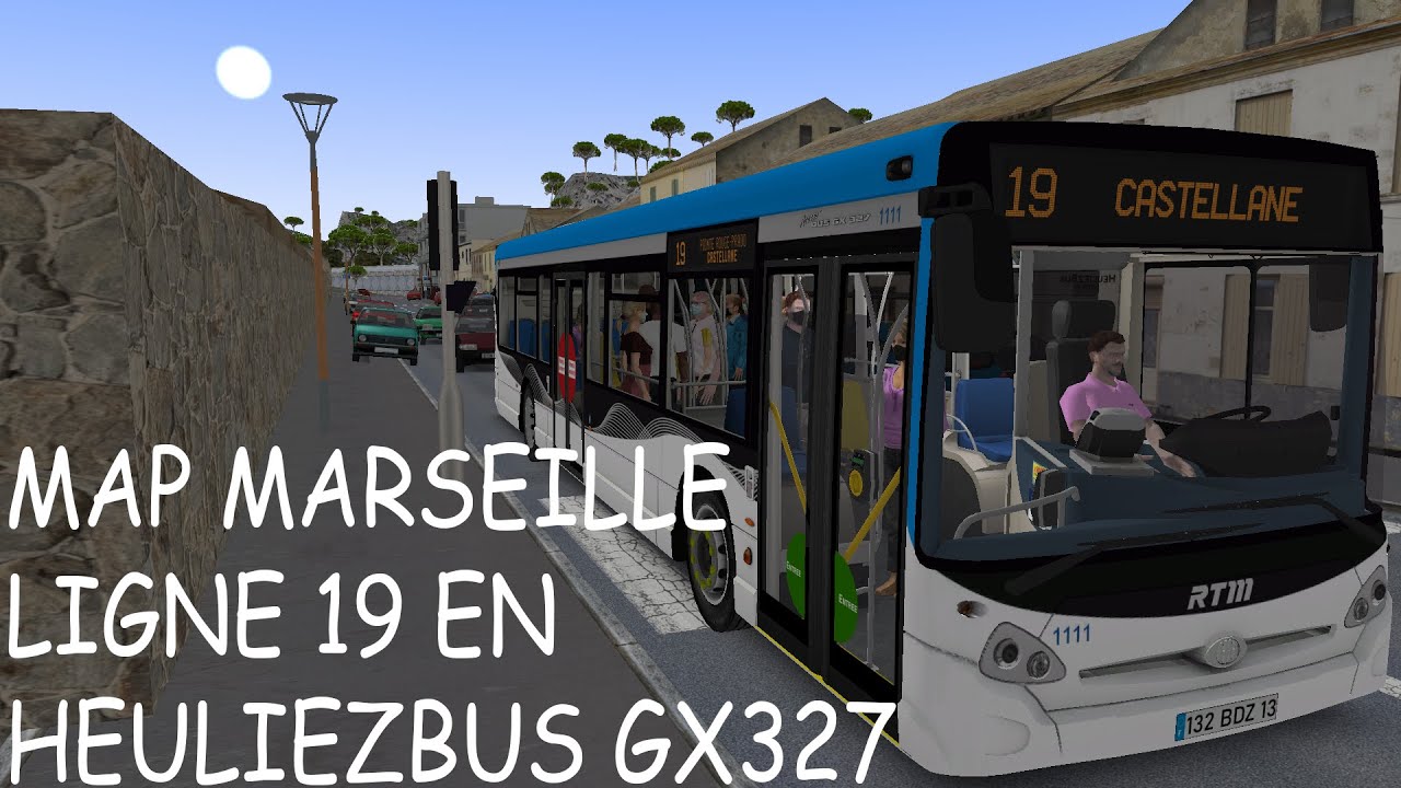 OMSI 2 - MARSEILLE LIGNE 19 GX327 RTM