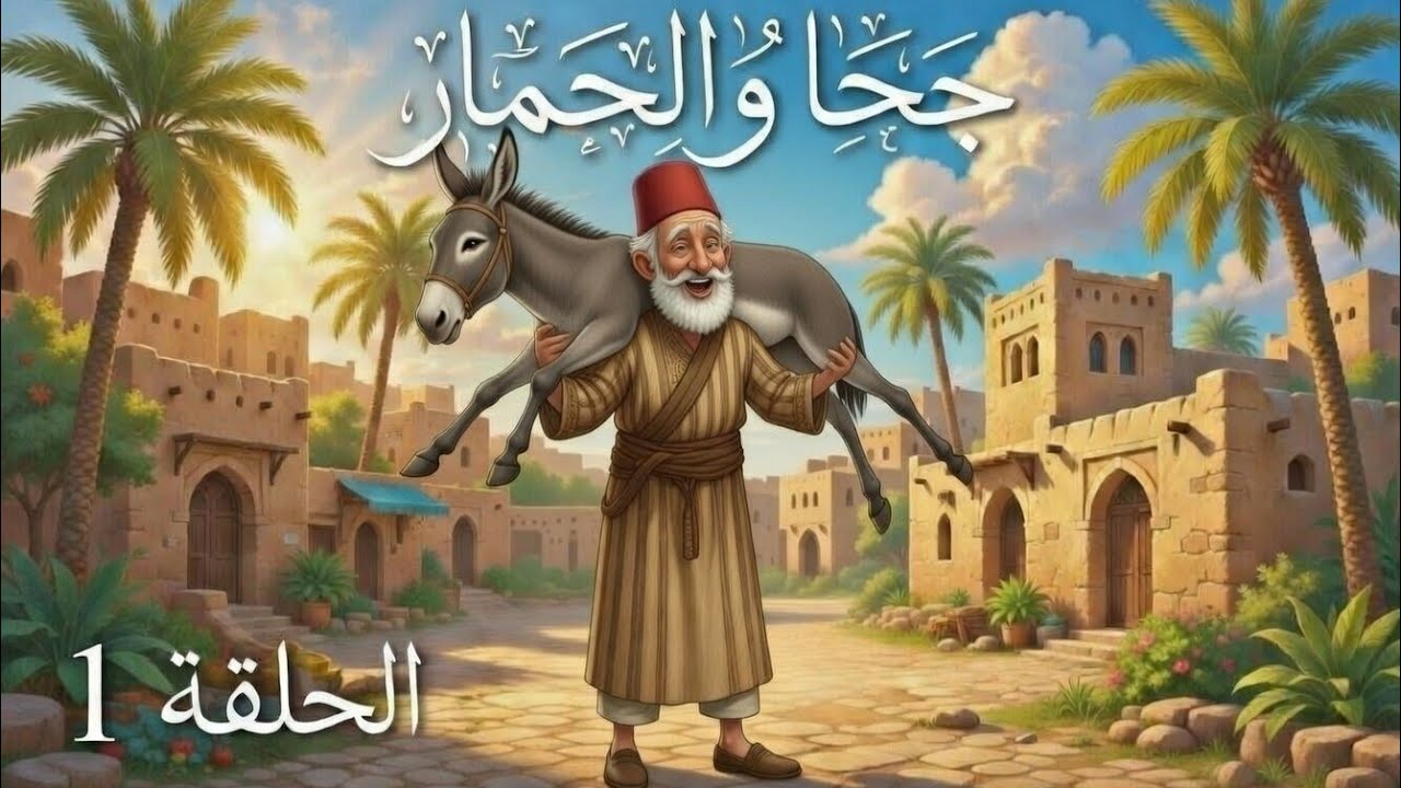 حكاية جحا والحمار...وقيمة الصداقة الحقيقية 💖
