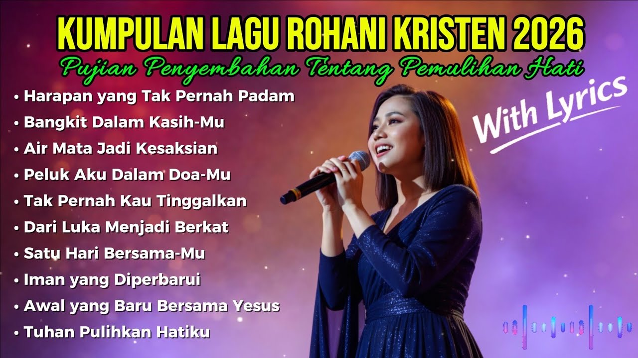 Full Album Lagu Rohani Kristen 2026 | Pujian Penyembahan Tentang Pemulihan Hati