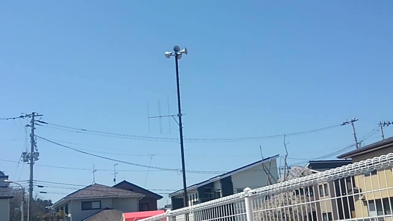 宮城県塩竈市12時 ピアノ単奏｢春の小川｣