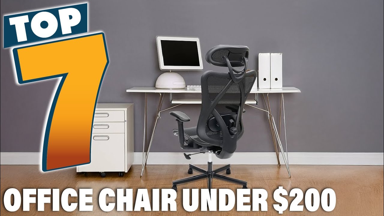 7 Best Office Chairs Under $200 &ndash; Affordable & Comfortable Picks!