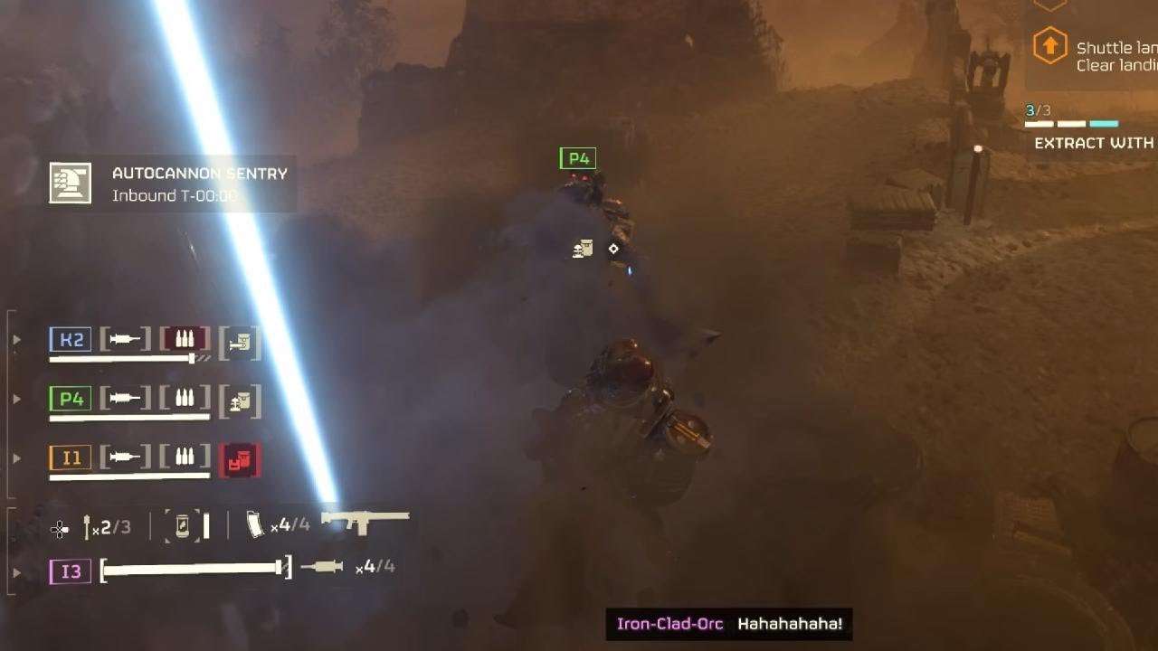 HELLDIVERS 2, fools in the fog