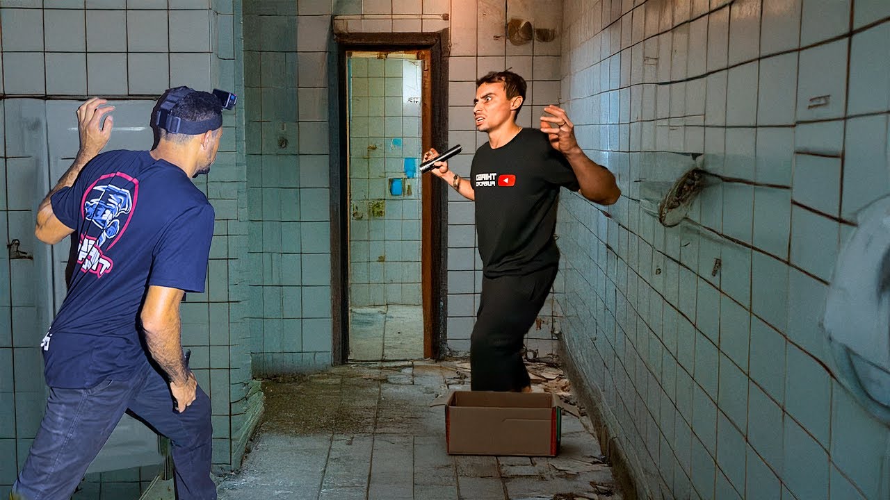 FICAMOS ENCURRALADOS NO BANHEIRO DO SHOPPING ABANDONADO