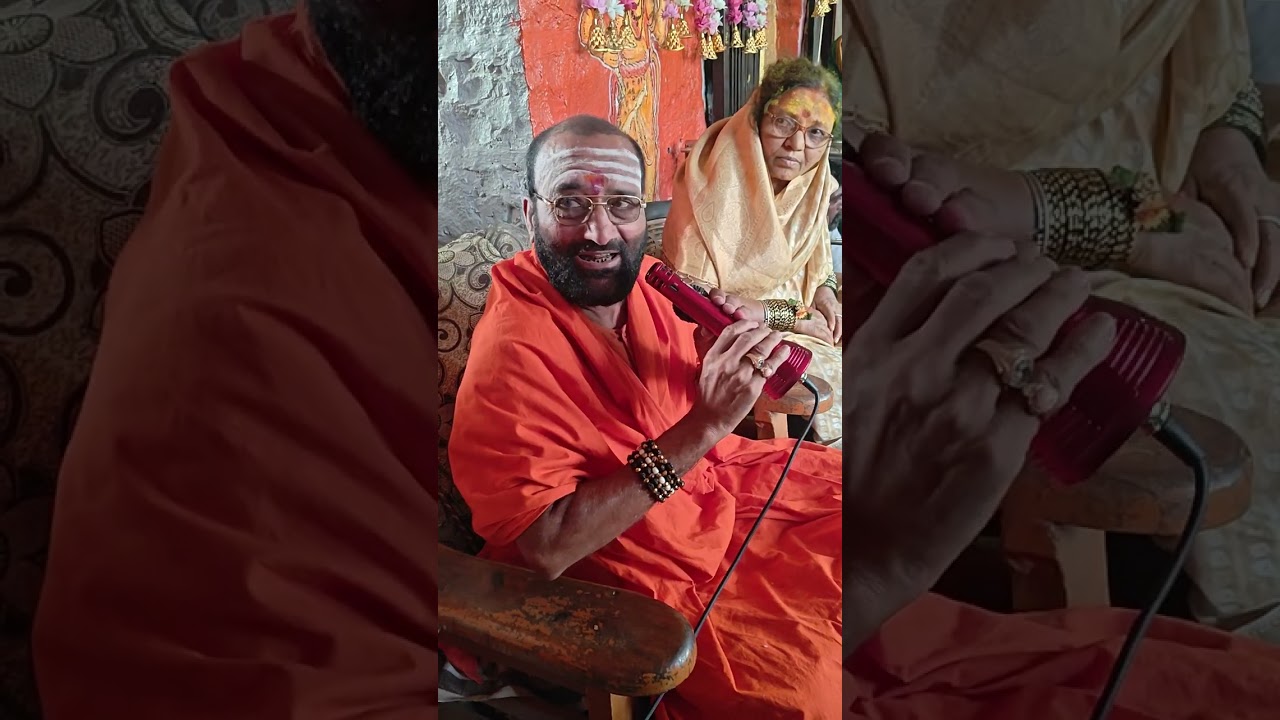 ಚೆಕ್ ಪೋಸ್ಟ್ ಎಲ್ಲಮ್ಮ ದೇವಿ ದೇವಸ್ಥಾನದಲ್ಲಿ ಪೂಜ್ಯರ ಪ್ರವಚನ ದಲ್ಲಿ