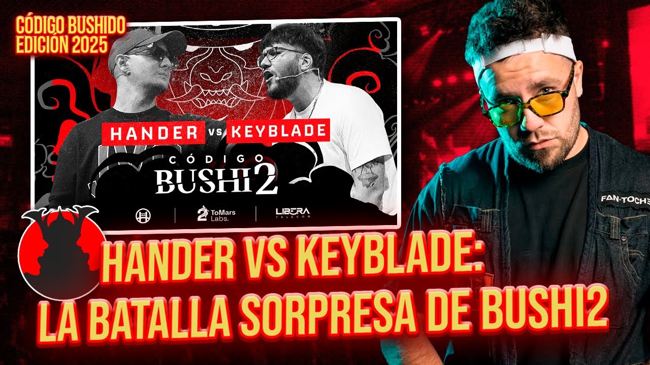 LA BATALLA QUE SORPRENDE (HANDER VS KEYBLADE) *CÓDIGO BUSHI2 HA LLEGADO* 2025 Reacción