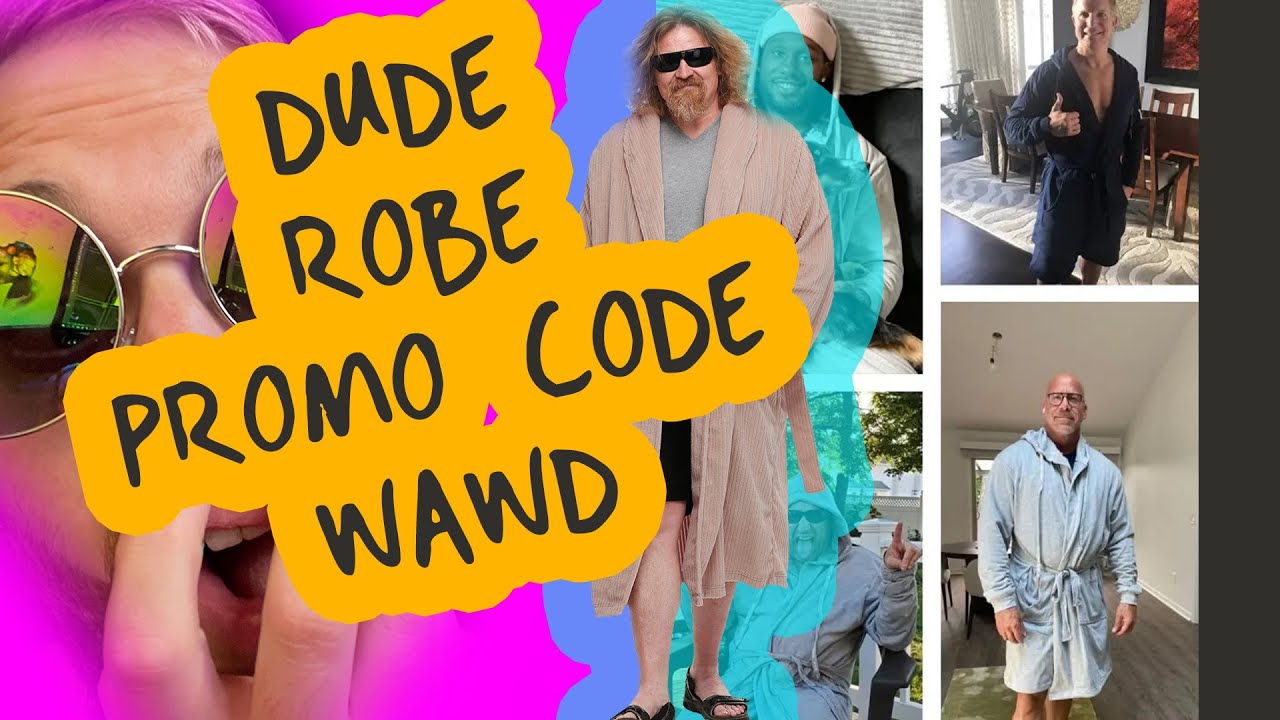Dude Robe The Ultimate Comfort in Men's Bath Robes - Shark Tank | What Are We Doing Podcast | Clip