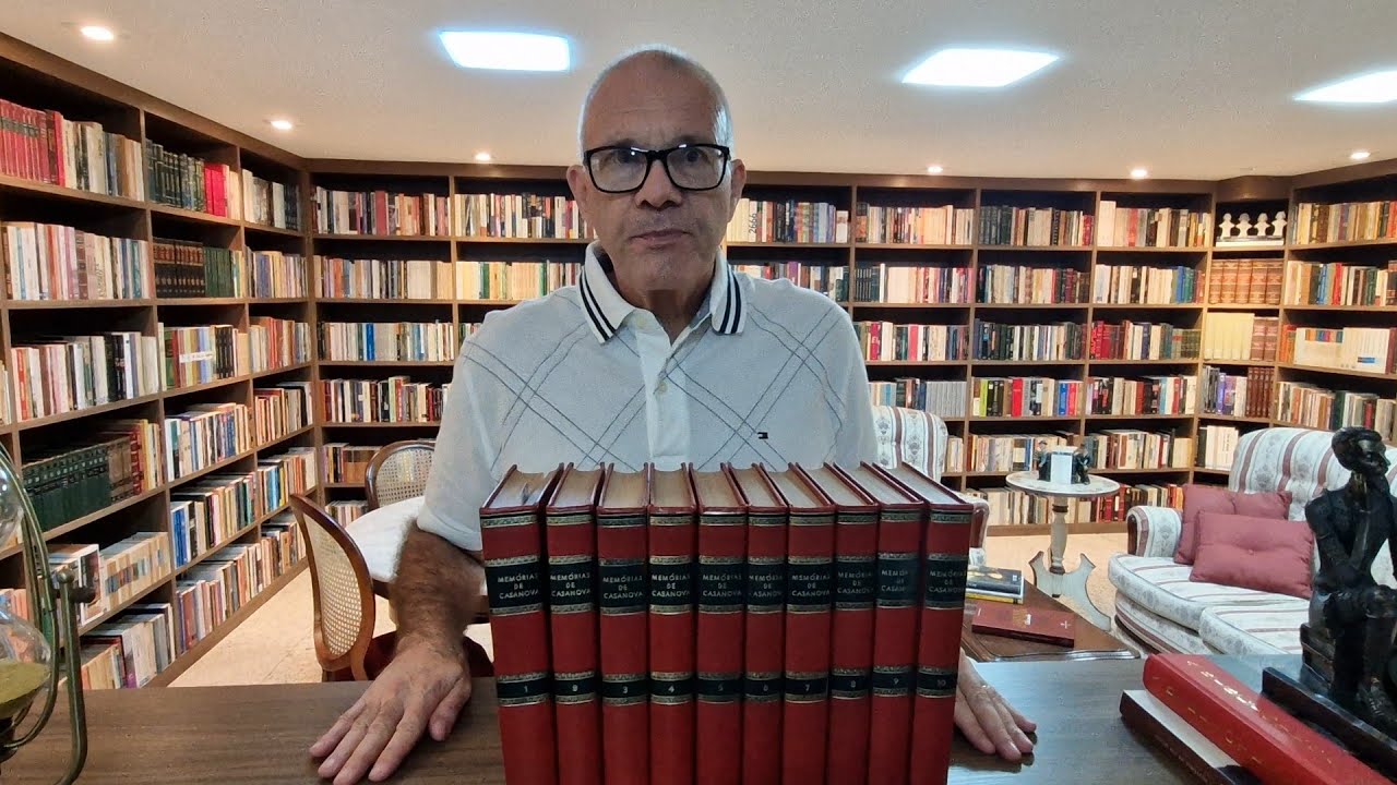 LIVROS DE MEU ACERVO III - GIACOMO CASANOVA, AS MEM&Oacute;RIAS DE UM SEDUTOR