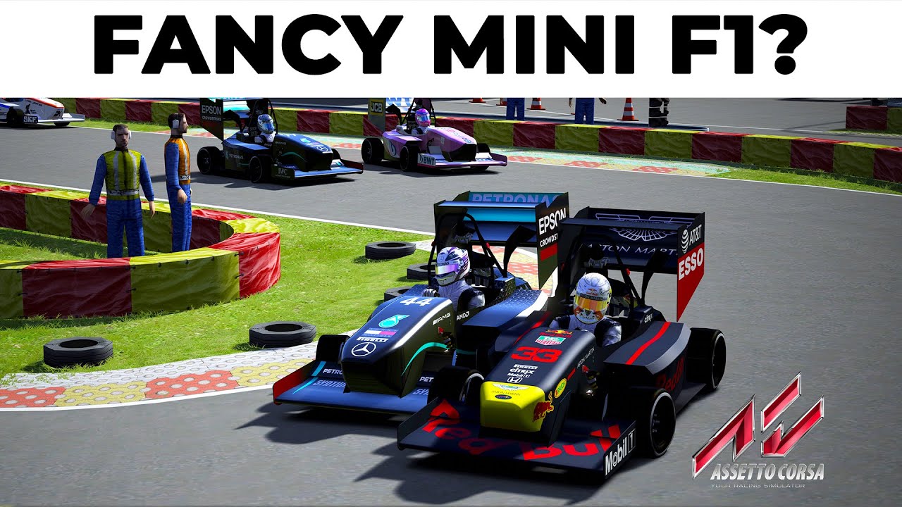 When mini is MEGA | How Good is the MAD Formula Team Mod for Assetto Corsa in Singleplayer?
