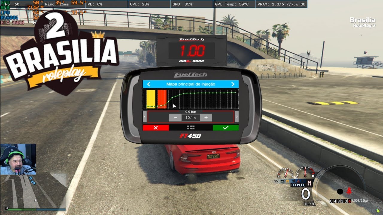 Como fazer um acerto do zero na Fueltech! - Brasilia RP - GTA5 - Fivem