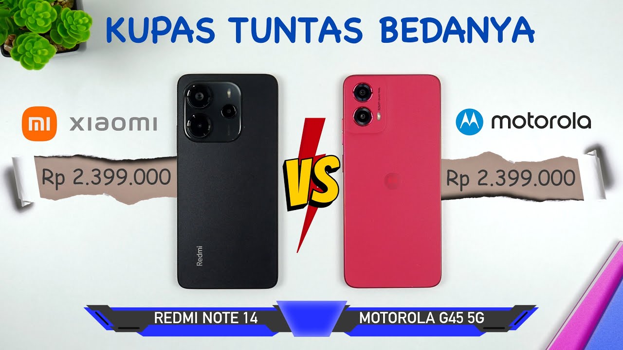 Redmi Note 14 vs Motorola G45 5G - Mana Yang Terbaik? Awas Salah Pilih!