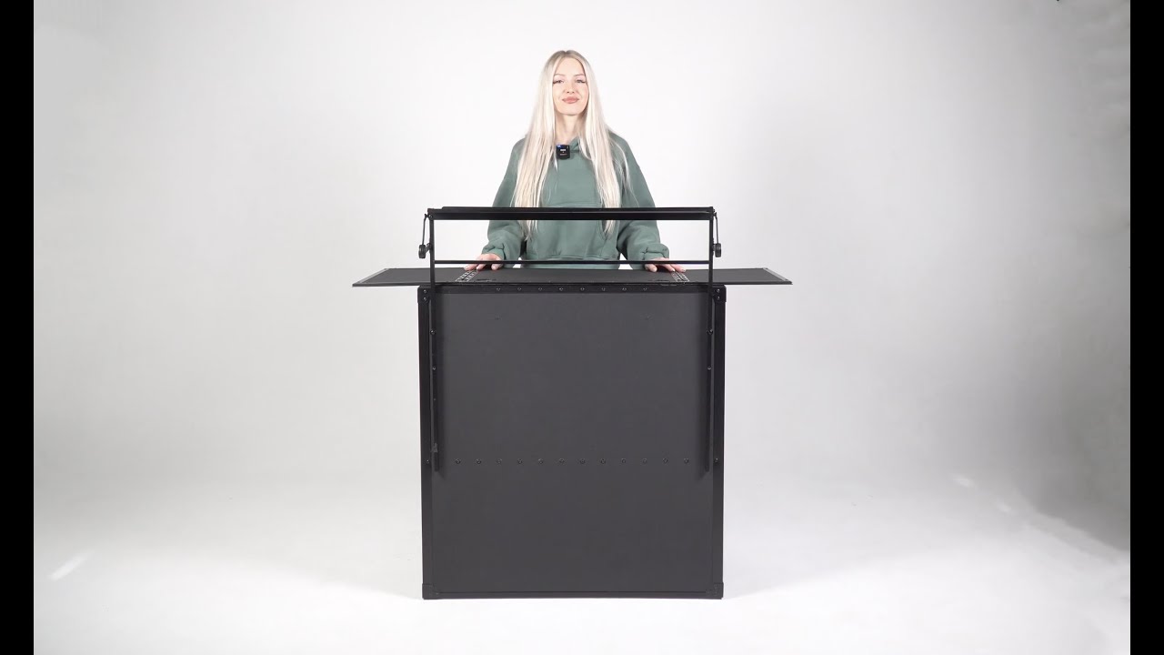 Мобильный диджейский стол 12inch Mobile DJ Table Plastic Nightline Pro