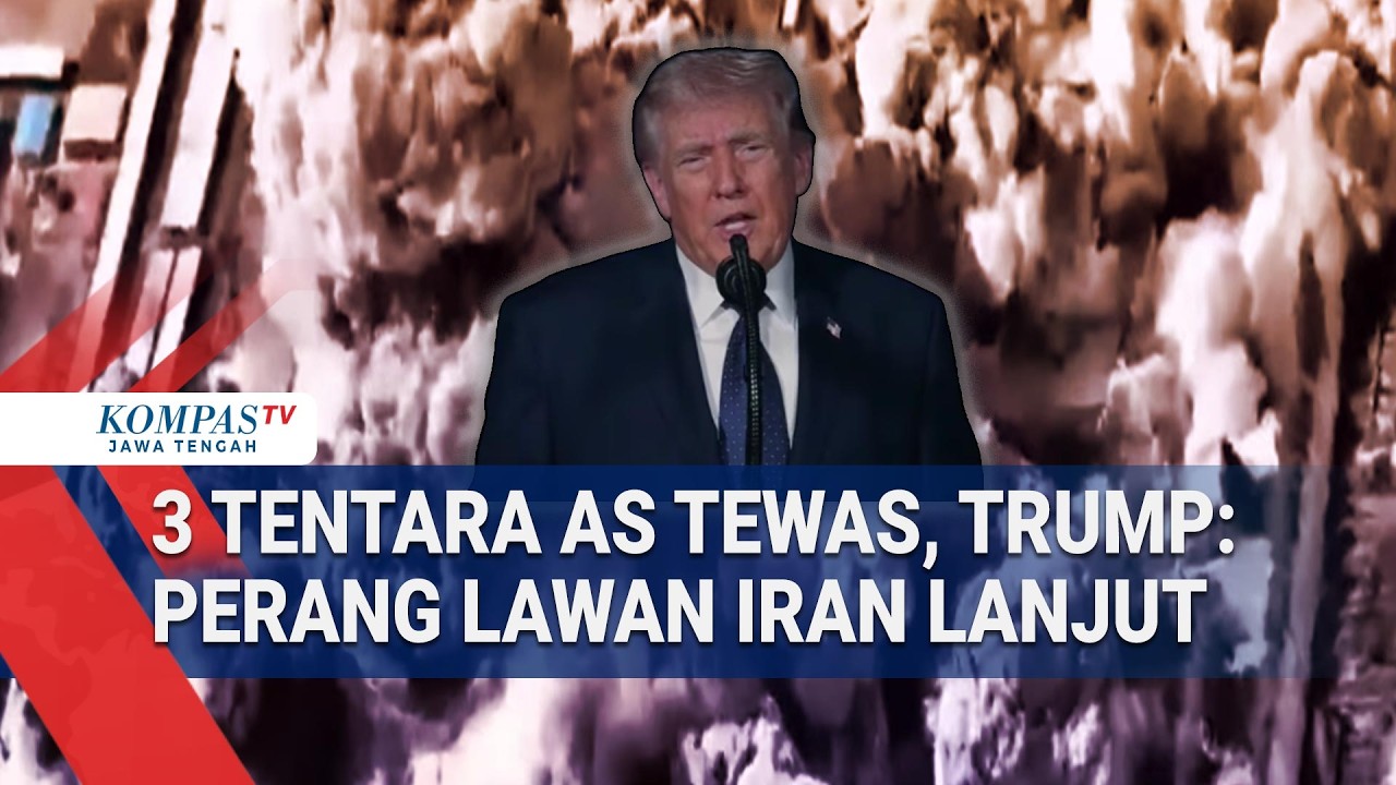 3 Tentara AS Tewas, Trump: Perang Lawan Iran Lanjut