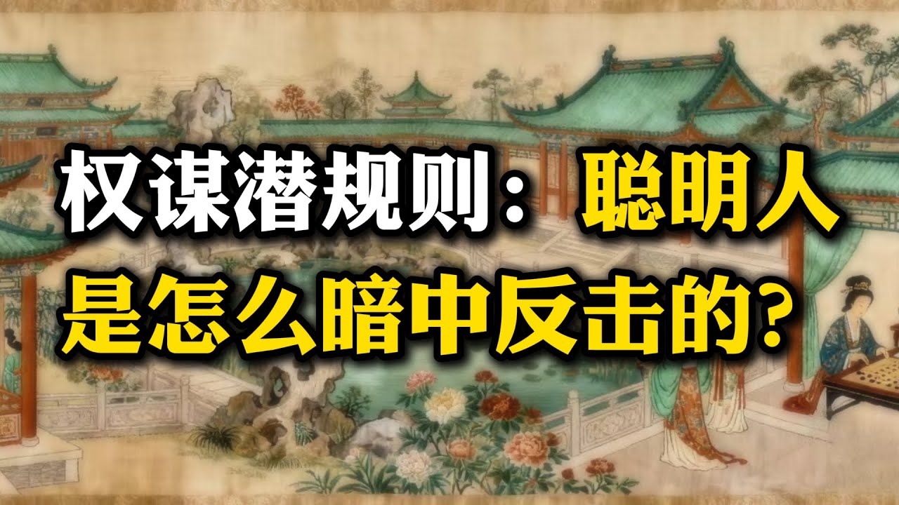 #权谋潜规则：聪明人是怎么暗中反击的？#职场权谋 #人性算计 #谋略思维 #鬼谷子智慧