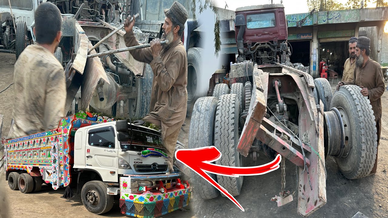 Hopeless Truck Chassis Restored by an Old Man Using Only Basic Tools || Amazing Full Restoration