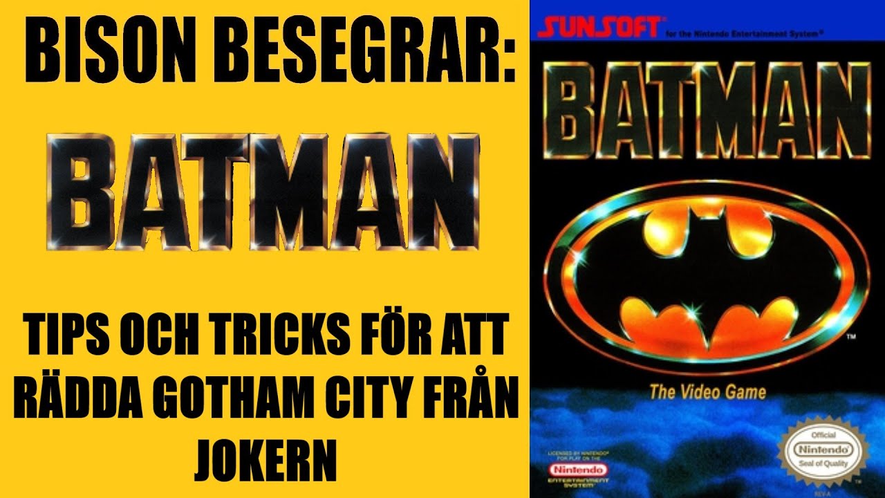 Bison besegrar: Batman NES