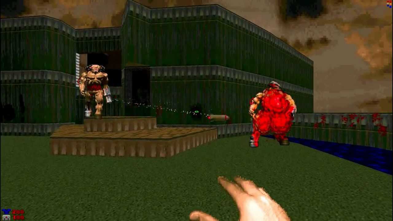 Cyberdemon vs Cyberdemon - DOOM II