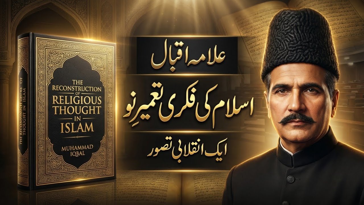 Reconstruction of Religious Thought in Islam by Allama Iqbal | Book Review in Urdu