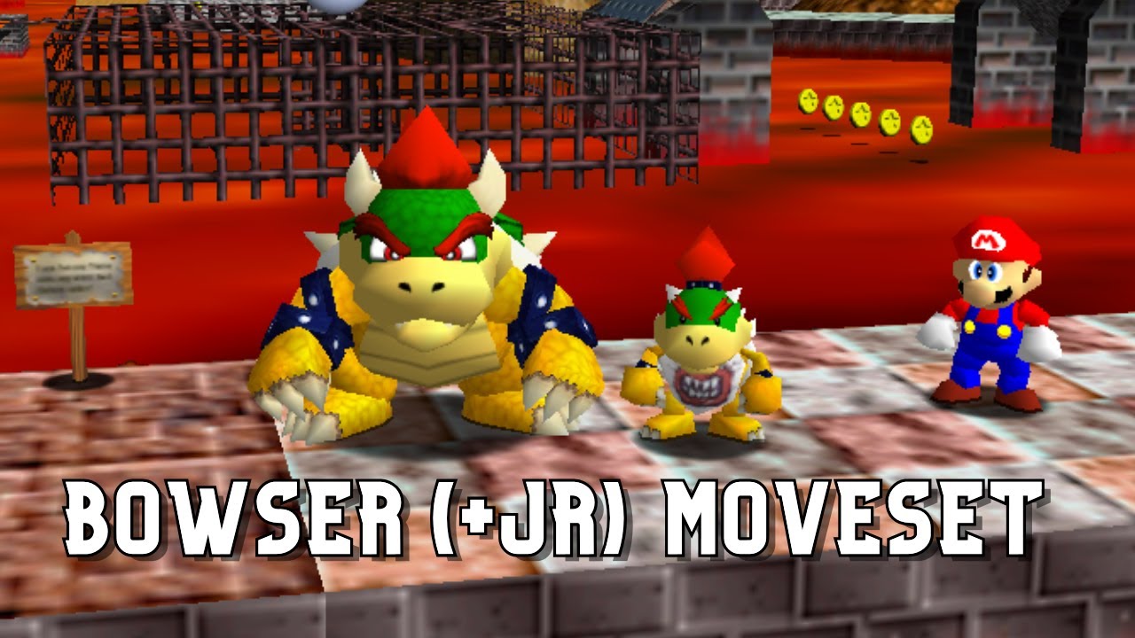 Super Mario 64 PC Port - Bowser (+Jr) Moveset v1.1