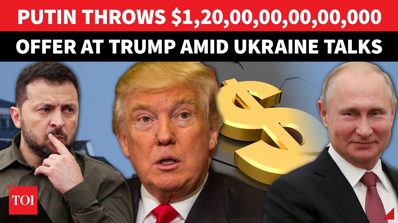 Putin Gigantic $12 Trillion Offer To Trump Over Ukraine? Stunning Details Of Potential Deal Out