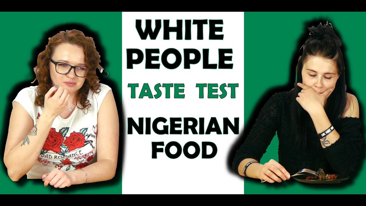 WHITE PEOPLE TRYING NIGERIAN FOOD FOR THE FIRST TIME!