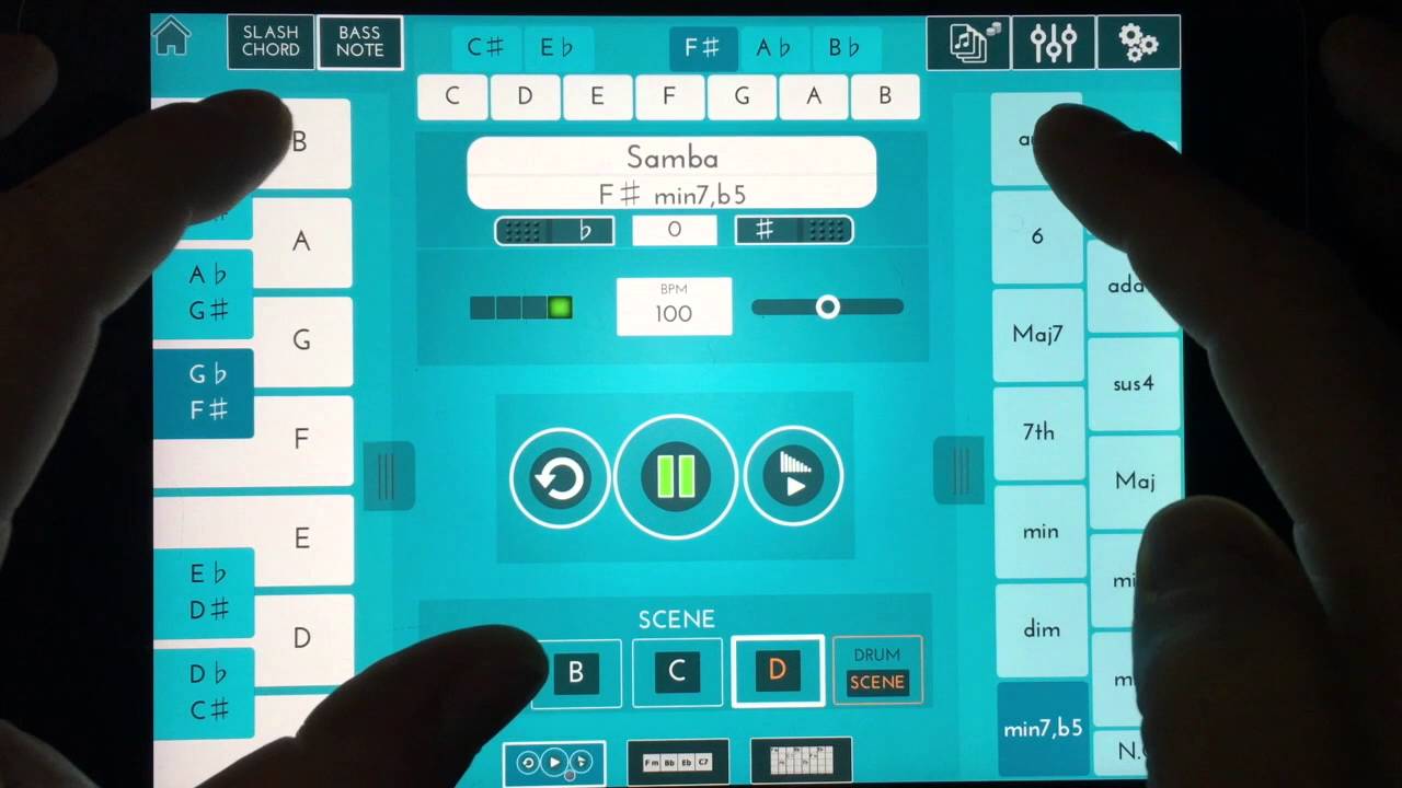 XMURE Touch version. Testing the SAMBA pattern.