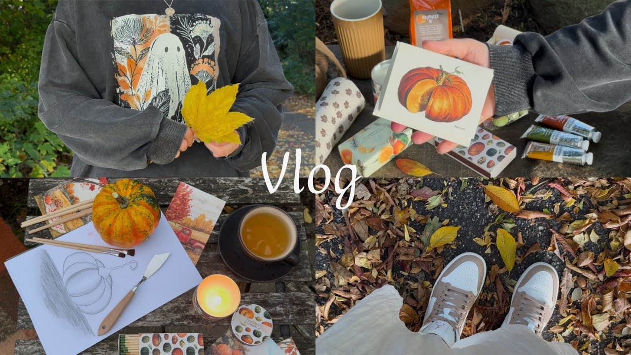 Уютное Осеннее Утро 🍂 | Тыква, Корица & Моменты со Свечами | Осенние Выпечки  🍁