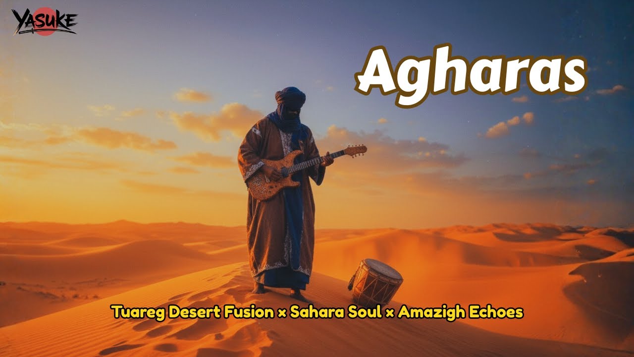 Agharas — Tuareg Desert Blues × Amazigh Stoner Fusion × Psychedelic Guitar Jam