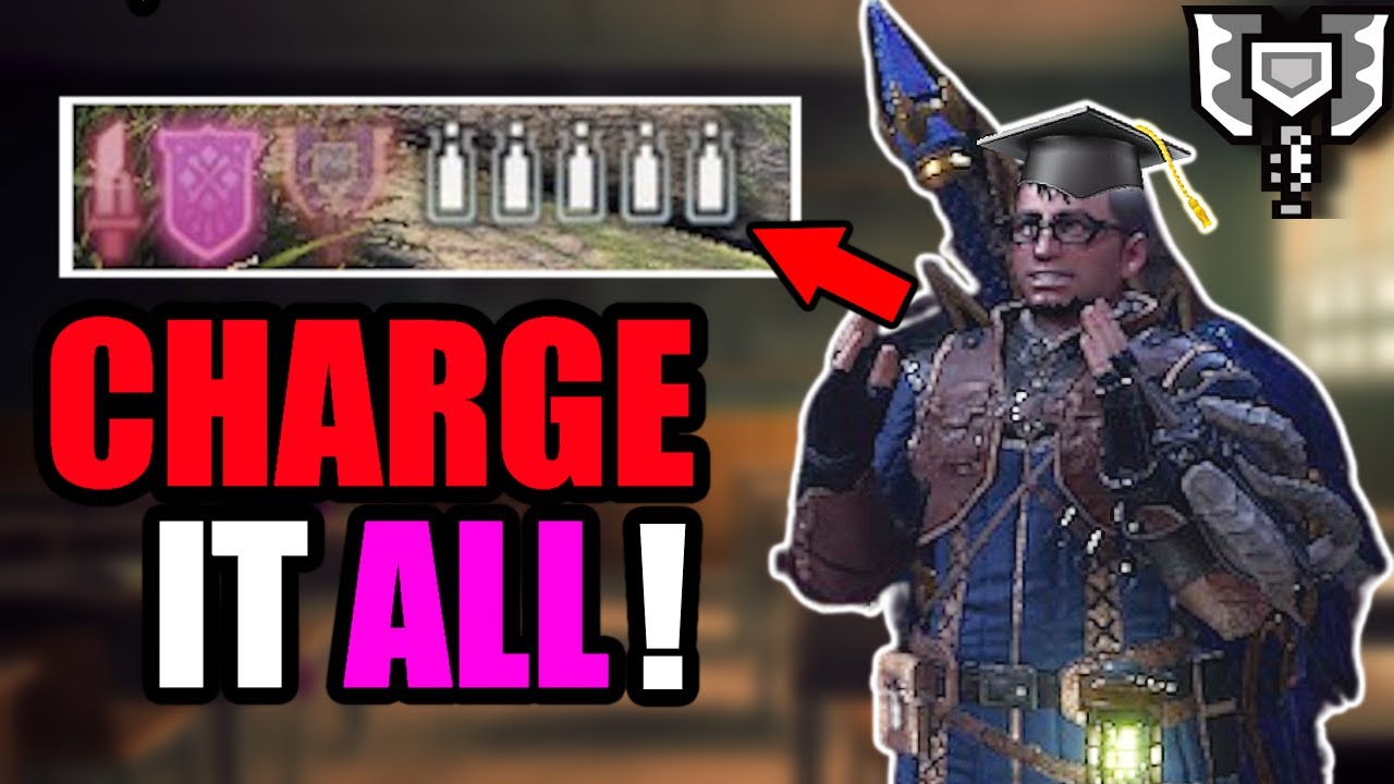 MHW: IB | Easiest Charge Blade guide | Learn In less Than 10 Minutes!