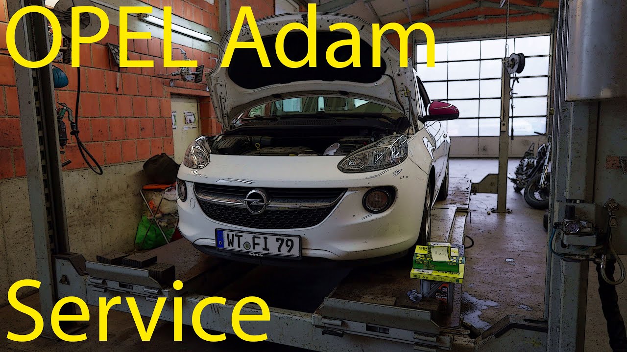 Opel Adam Ölwechsel, Luftfilter, Innenraumfilter