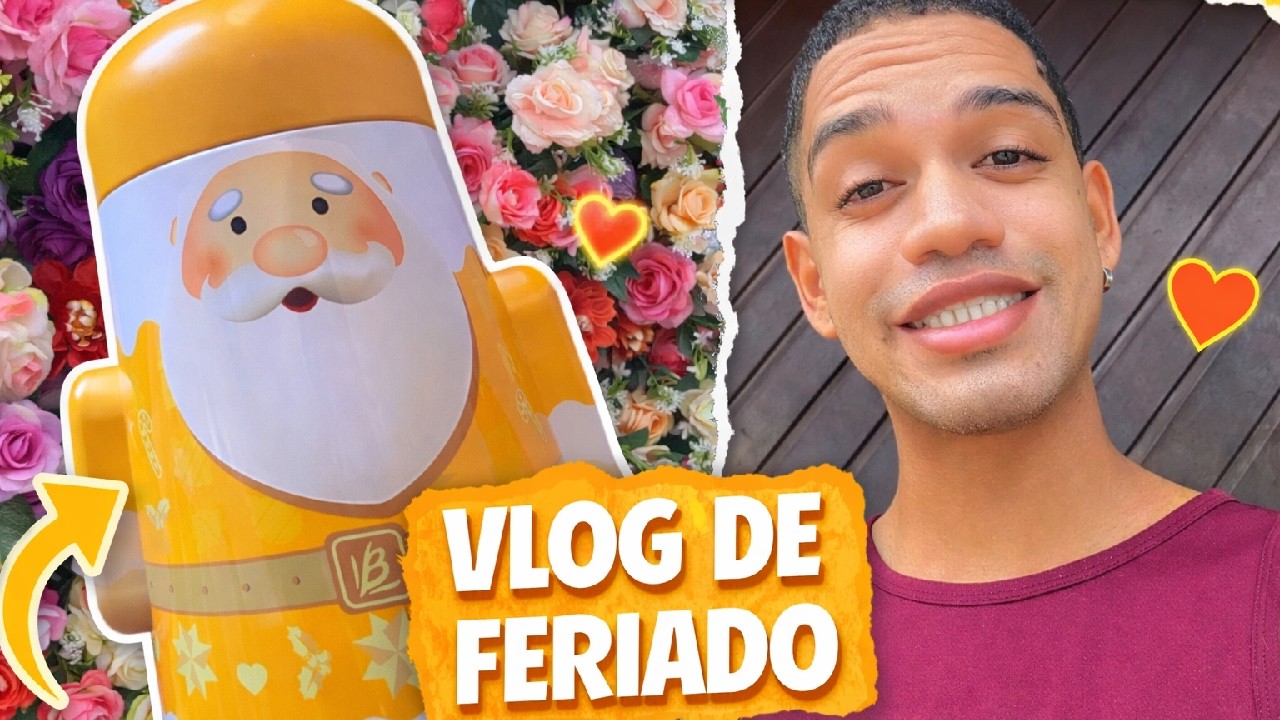 VLOG DE FERIADO! COMPREI A LATINHA MAIS FOFA DO 