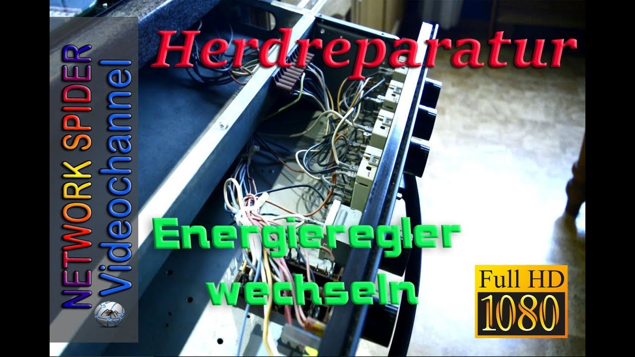 Herdreparatur - Energieregler wechseln 🔨🔧