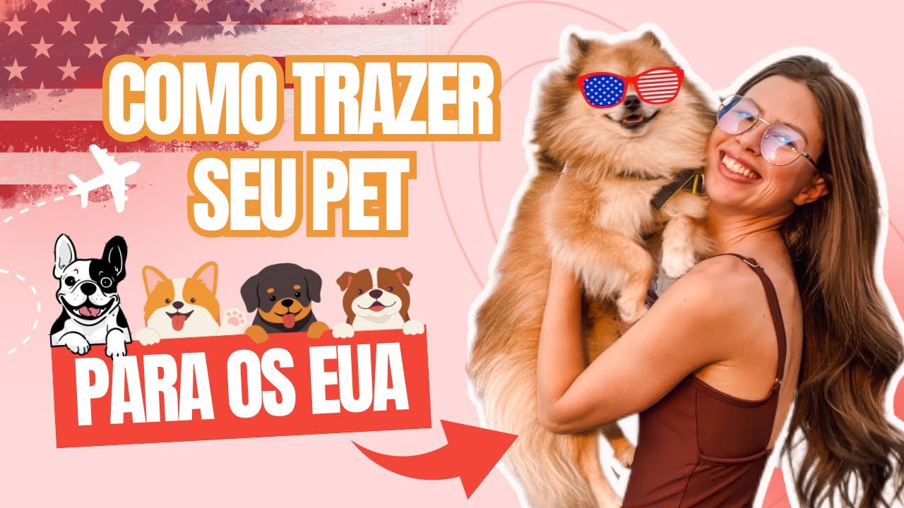 COMO LEVAR CACHORRO PARA OS EUA 🇺🇸🐶
