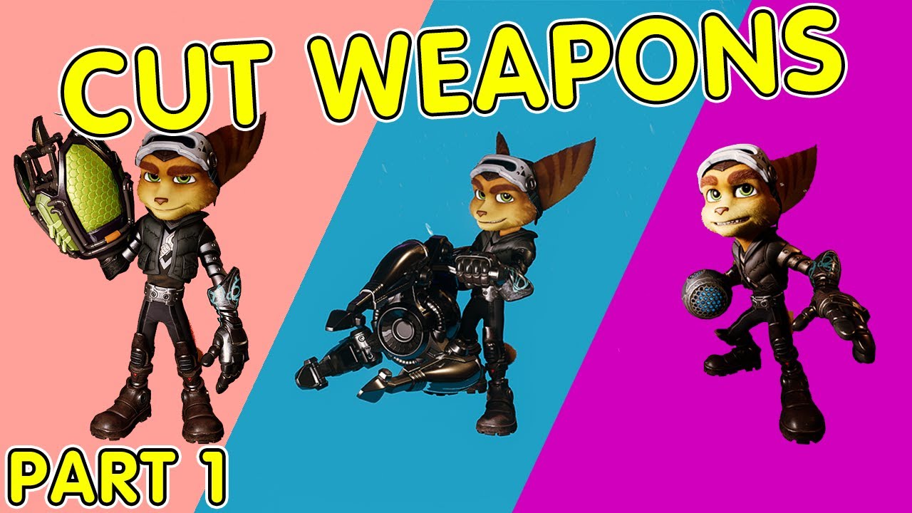 CUT WEAPONS MOD | Rift Apart PC Mod! (PART 1)