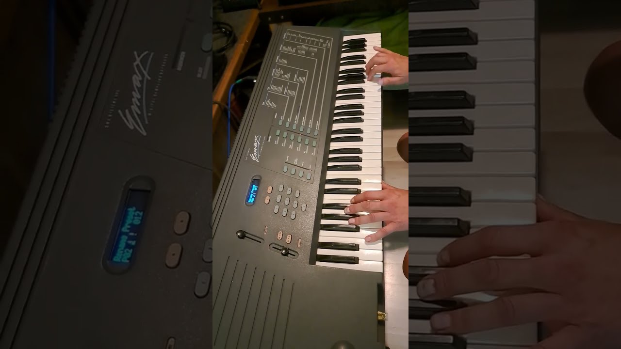 E-MU Emax wavetable FM sounds 80's synth wave vibe