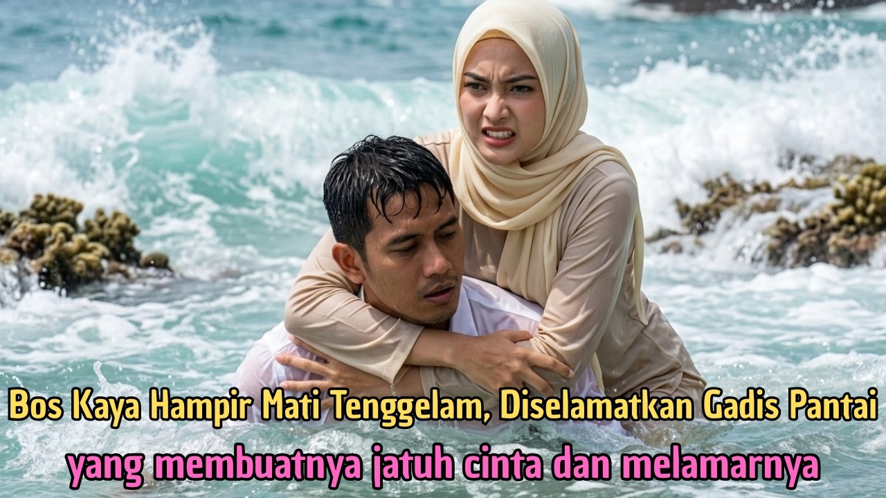 Bos Kaya Hampir Mati Tenggelam, Diselamatkan Gadis Pantai Yang Membuatnya Jatuh Cinta Dan Melamarnya