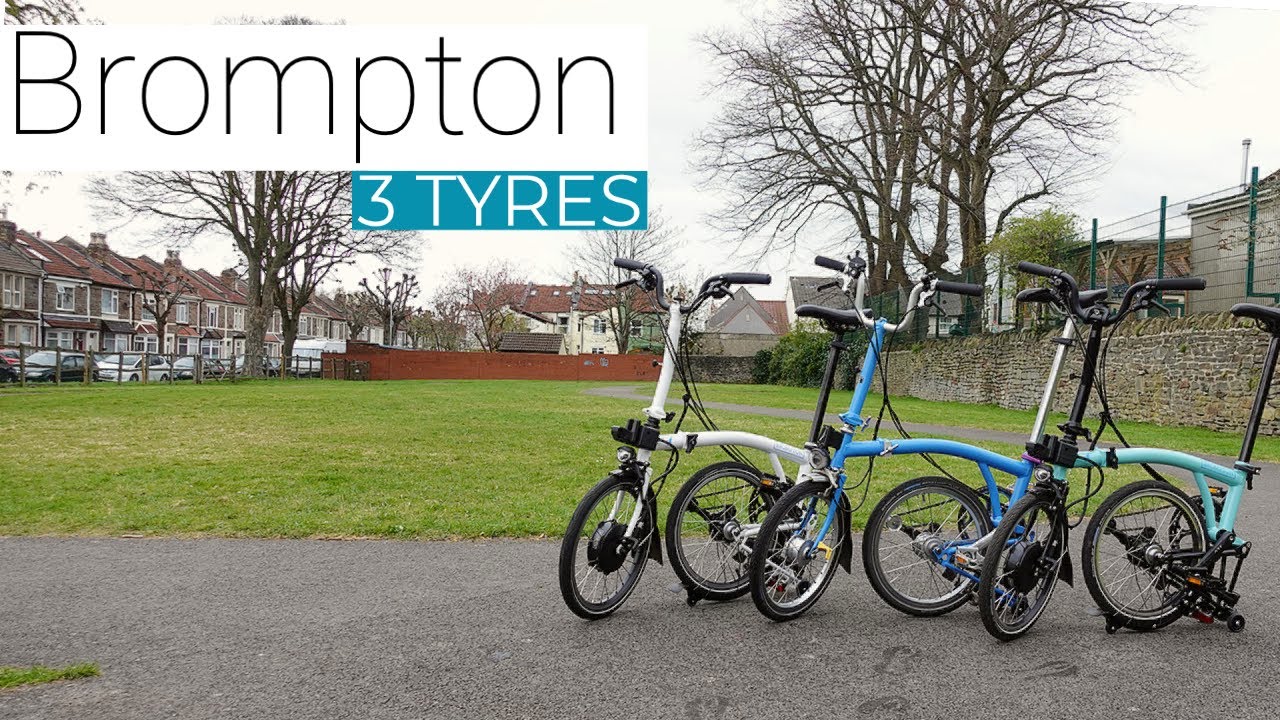 How much difference does a tyre make on a Brompton? 3 Tyres Compared